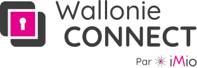 Image illustrant la méthode de connexion par Wallonie Connect
